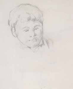 Portrait of Paul Cézanne Jr. by Paul Cézanne